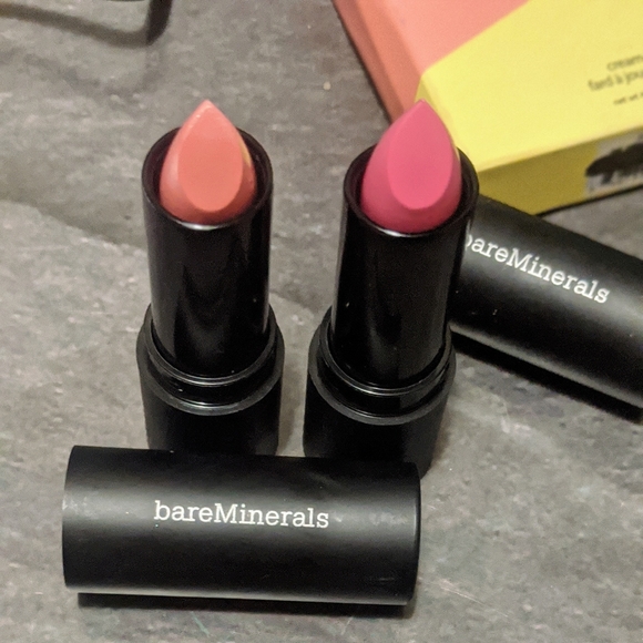 2pc Bareminerals "Tease&Biba" Lipstick